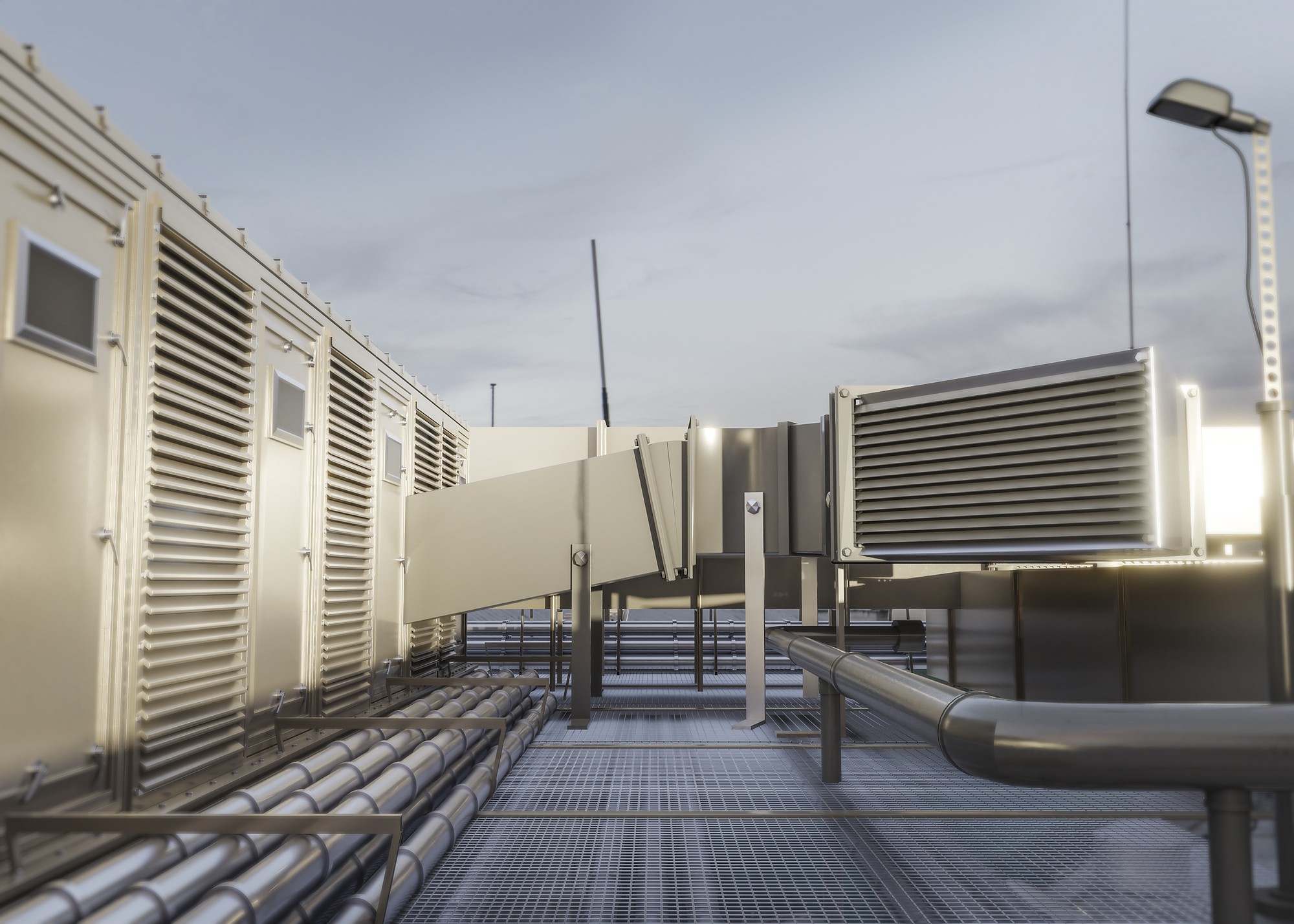 Unità di ventilazione in copertura