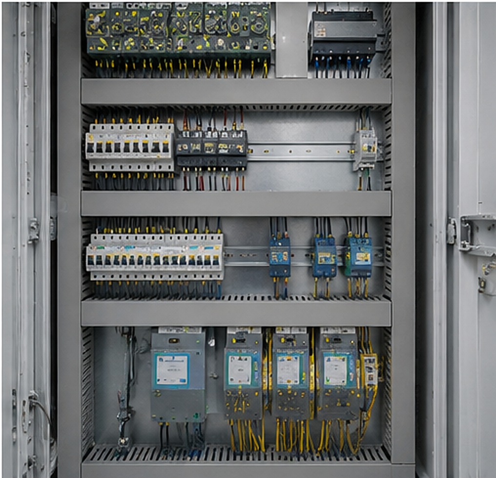 Cablaggio interno di quadro elettrico